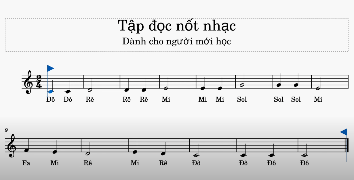 Hướng Dẫn Tập Đọc Nốt Nhạc Cho Người Mới Bắt Đầu